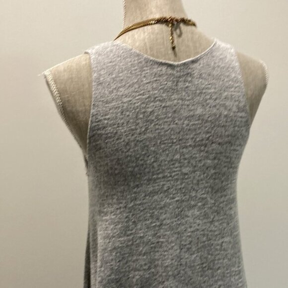 ARITZIA Wilfred Free Grey Rosa Swing Mini Dress - Picture 7 of 11